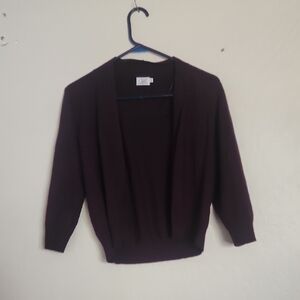 Cielo Deep Purple Cardigan